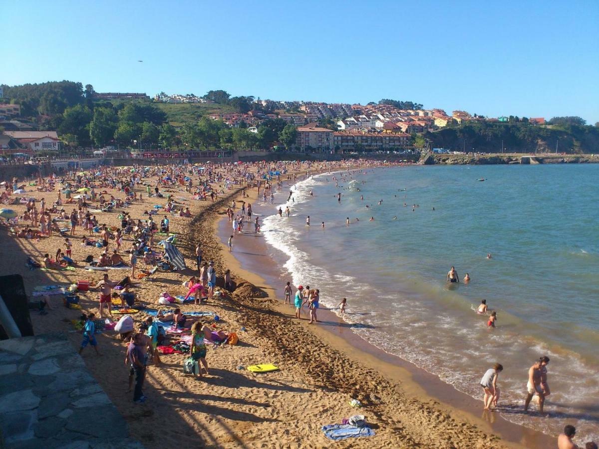 Precioso Apartamento En Luanco Junto A La Playa エクステリア 写真
